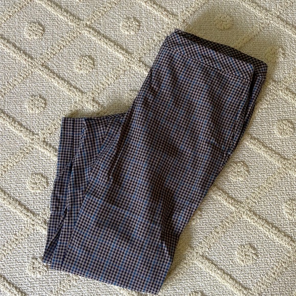 Pants - J Jill plaid pants 16